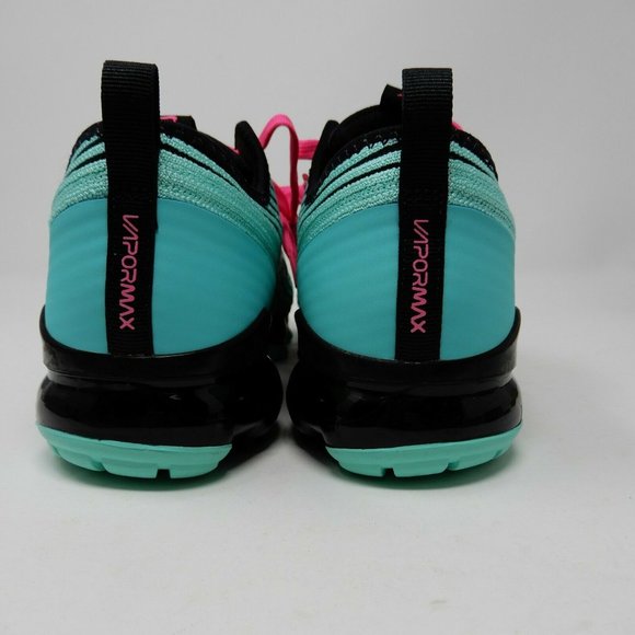 Nike Air VaporMax Flyknit 3 Turquoise BQ5238-300 Y - Picture 2 of 5